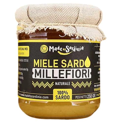 Miele-sardo-di-millefiori-(100-Naturale)-250-g Miele sardo di millefiori (100% Naturale)
