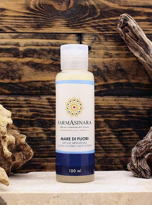 farmasinara-sapone-mare-di-fuori-100-ml Sapone artigianale all'olio d'oliva e latte d'asina "Mare di fuori"