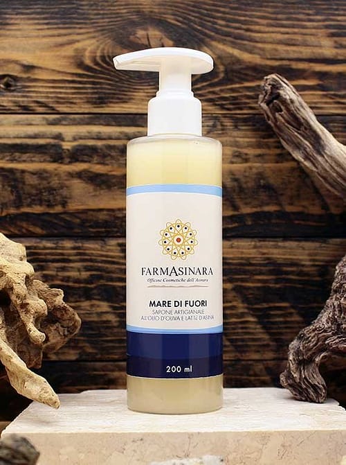 farmasinara-sapone-mare-di-fuori-200-ml-4-1.jpg Sapone artigianale all'olio d'oliva e latte d'asina "Mare di fuori" 200 ml