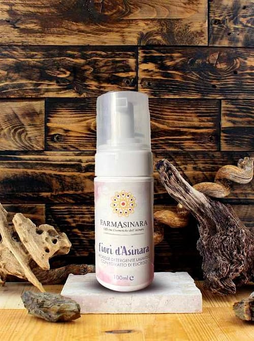 fiori d'asinara 100 ml Mousse detergente lavaviso