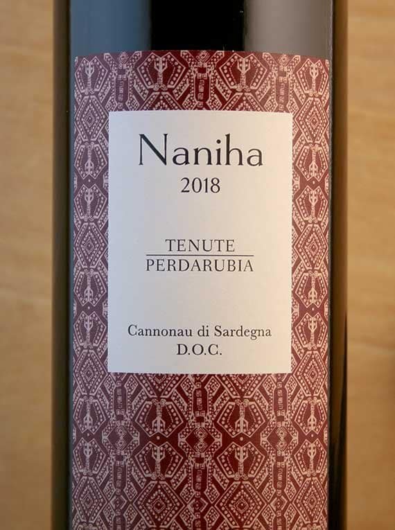 naniha-1.jpg Cannonau di Sardegna DOC "Naniha"