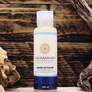 Sapone artigianale all'olio d'oliva e latte d'asina "Mare di fuori"