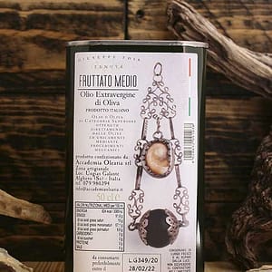 Olio fruttato medio in lattina